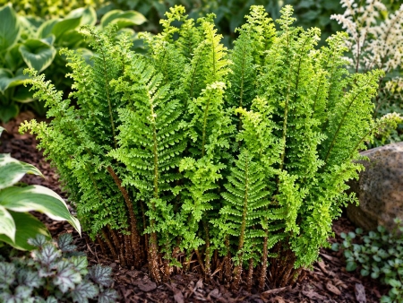 Narecznica samcza 'Crispa Cristata' - Dryopteris filix-mas 'Crispa Cristata'